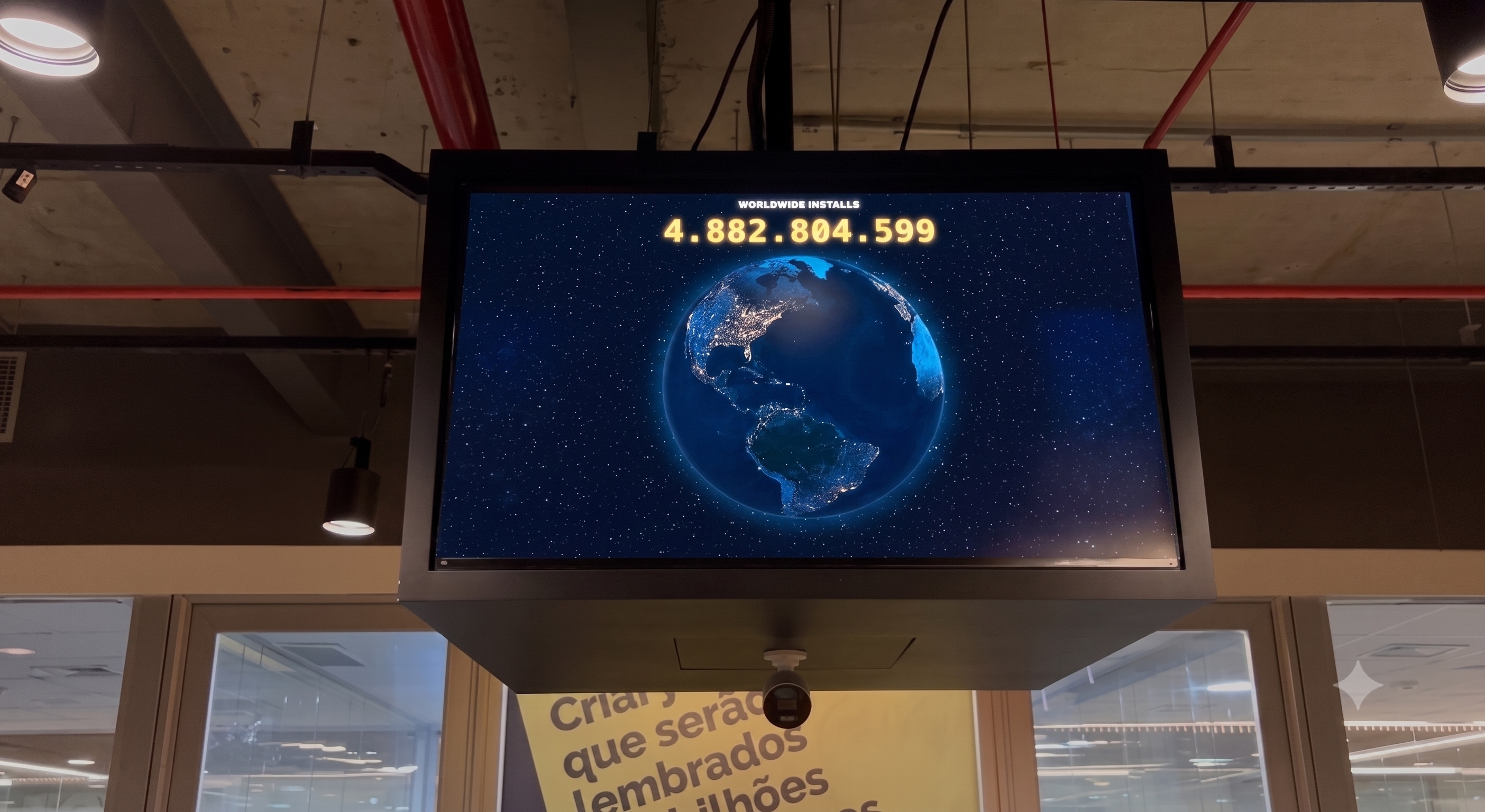 Install Tracker: from an in-game event to the globe spinning in our office